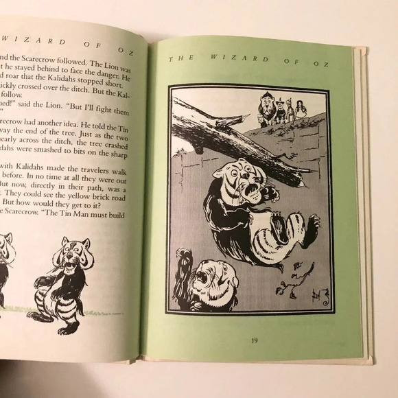 Vintage 1984 The Wizard Of Oz Retold by William Furstenberg Weekly Reader - Picture 12 of 15